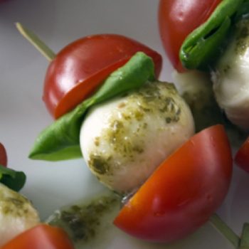 caprese-spiesjes